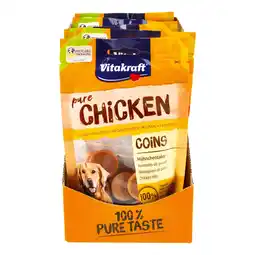 Netto Marken-Discount Vitakraft Chicken Hühnchentaler 80 g, 8er Pack Angebot