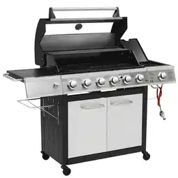 Netto Marken-Discount El Fuego Edelstahl-Gasgrill Long Beach Angebot