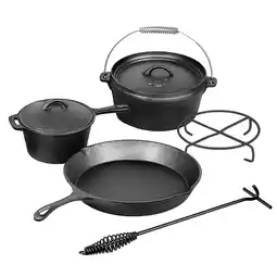 Netto Marken-Discount El Fuego Dutch Oven Set 5tlg Angebot