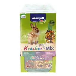 Netto Marken-Discount Vitakraft Kräcker Trio Zwergkaninchen 168g, 10er Pack Angebot