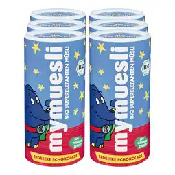 Netto Marken-Discount mymuesli Der Elefant Schokolade Erdbeer-Müsli Bio 340 g, 6er Pack Angebot