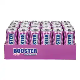 Netto Marken-Discount Booster Energy Drink Acai 0,33 Liter Dose, 24er Pack Angebot