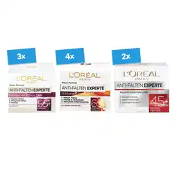 Netto Marken-Discount Loreal Creme Anti Falten Expert 50ml sortiert, 9er Pack Angebot