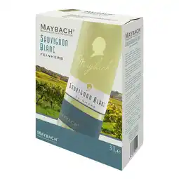 Netto Marken-Discount Maybach Sauvignon Blanc feinherb 11,0 % vol 3 Liter Bag in Box - Inhalt: 2 Flaschen Angebot