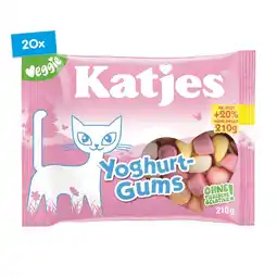 Netto Marken-Discount Katjes Yoghurt Gums 210 g, 20er Pack Angebot