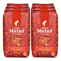 Netto Marken-Discount Julius Meinl Vienna Coffee House Culture Melange ganze Bohne 1 kg, 6er Pack Angebot