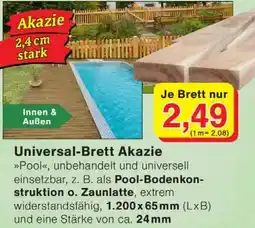 Wiglo Wunderland Universal-Brett Akazie Angebot