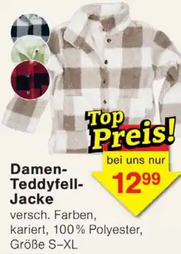 Wiglo Wunderland Damen Teddyfell Jacke Angebot