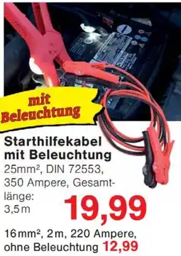 Wiglo Wunderland Starthilfekabel mit Beleuchtung Angebot
