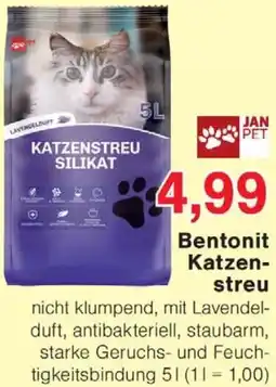 Wiglo Wunderland JAN PET Bentonit Katzenstreu Angebot