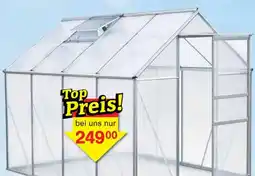 Wiglo Wunderland Aluminium Gewächshaus Angebot