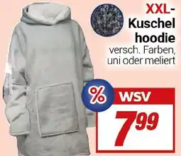 CENTERSHOP XXL- Kuschel hoodie Angebot