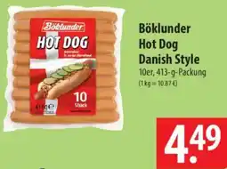 Famila Nord Ost Böklunder Hot Dog Danish Style Angebot
