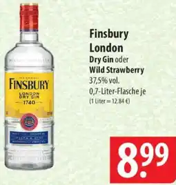 Famila Nord Ost Finsbury London Dry Gin oder Wild Strawberry Angebot