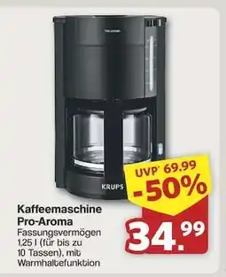 Famila Nord Ost Kaffeemaschine Pro-Aroma Angebot