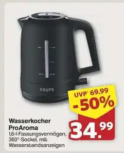 Famila Nord Ost Wasserkocher ProAroma Angebot