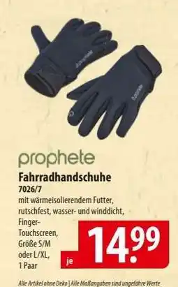 Famila Nord Ost Fahrradhandschuhe Angebot