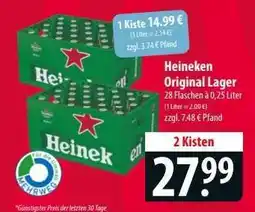 Famila Nord Ost HEINEKEN Original Lager Angebot