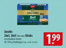 Famila Nord Ost Jacobs 2in1, 3in1 oder Sticks Angebot