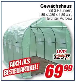 CENTERSHOP Gewächshaus Angebot