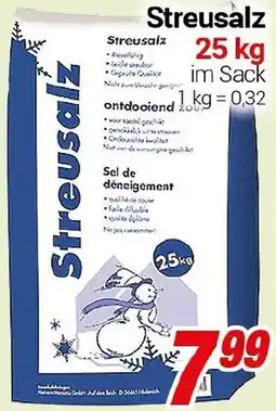 CENTERSHOP Streusalz Angebot