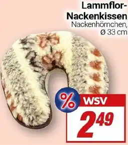 CENTERSHOP Lammflor Nackenkissen Angebot