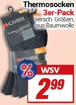 CENTERSHOP Thermosocken 3er-Pack Angebot