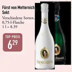 Galeria Markthalle Fürst von Metternich Sekt Angebot