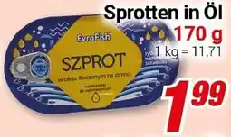 CENTERSHOP EvraFish Sprotten in Öl Angebot