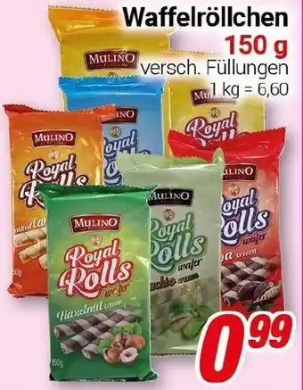 CENTERSHOP Waffelröllchen Angebot