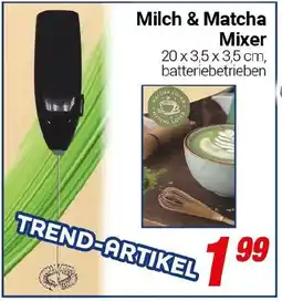 CENTERSHOP Milch & Matcha Mixer Angebot