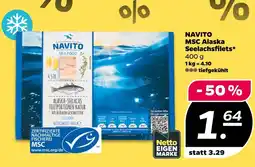 NETTO Navito msc alaska seelachsfilets Angebot