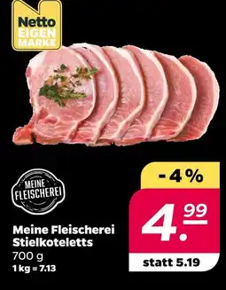 NETTO Meine fleischerei stielkoteletts Angebot