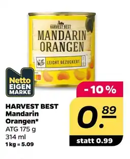 NETTO Harvest best mandarin orangen Angebot