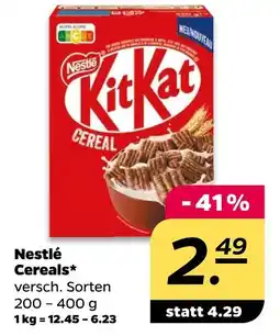 NETTO Nestlé cereals Angebot