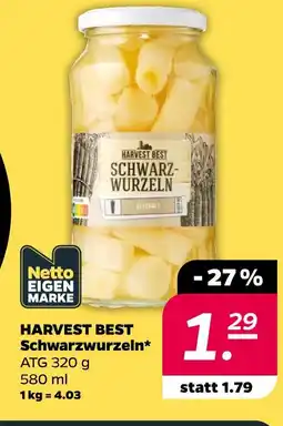 NETTO Harvest best schwarzwurzeln Angebot