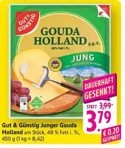 Edeka Gut & günstig junger gouda holland Angebot