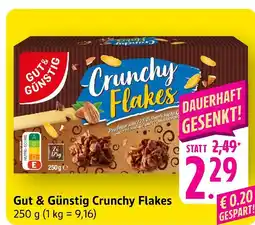 Edeka Gut & günstig crunchy flakes Angebot