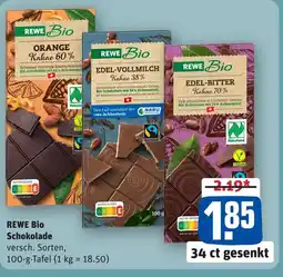 REWE Rewe bio orange kakao 60% Angebot