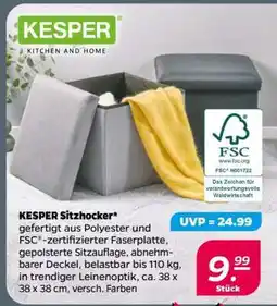 NETTO KESPER Sitzhocker Angebot
