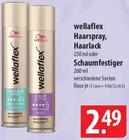 Famila Nord Ost wellaflex Haarspray, Haarlack oder Schaumfestiger Angebot