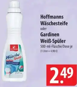 Famila Nord Ost Hoffmanns Wäschesteife oder Gardinen Weiß-Spüler Angebot