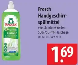Famila Nord Ost Frosch Handgeschirrspülmittel Angebot