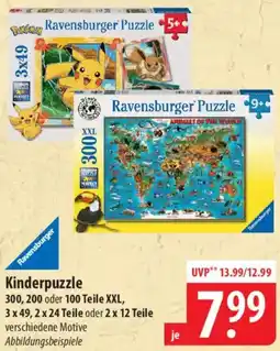 Famila Nord Ost Ravensburger Kinderpuzzle Angebot