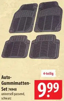 Famila Nord Ost Auto Gummimatten Set Angebot