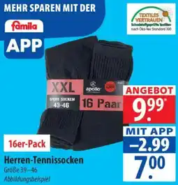 Famila Nord Ost Herren-Tennissocken Angebot