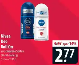 Famila Nord Ost Nivea Deo Roll On Angebot