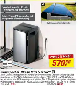 toom Baumarkt ECOFLOW Stromspeicher,,Stream Ultra EcoFlow" Angebot