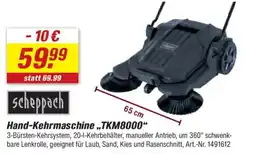 toom Baumarkt scheppach Hand-Kehrmaschine,,TKM8000" Angebot