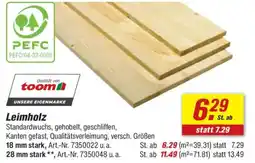 toom Baumarkt Leimholz Angebot
